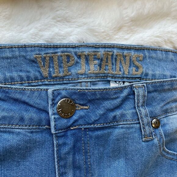 V.I.P Jeans Skinny Crop Denim Jeans - Women’s 15/16 - Picture 7 of 8